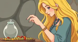 Cassie at work